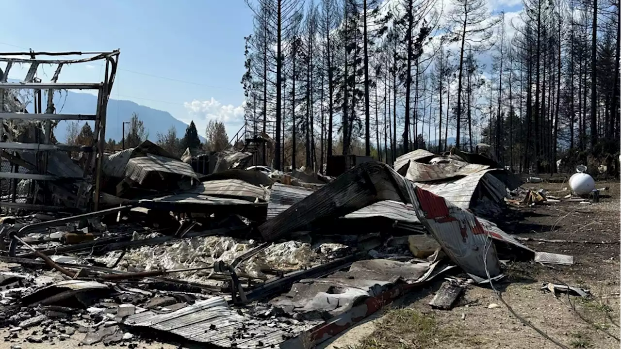 Extent of devastation in B.C.'s Shuswap revealed as residents return home