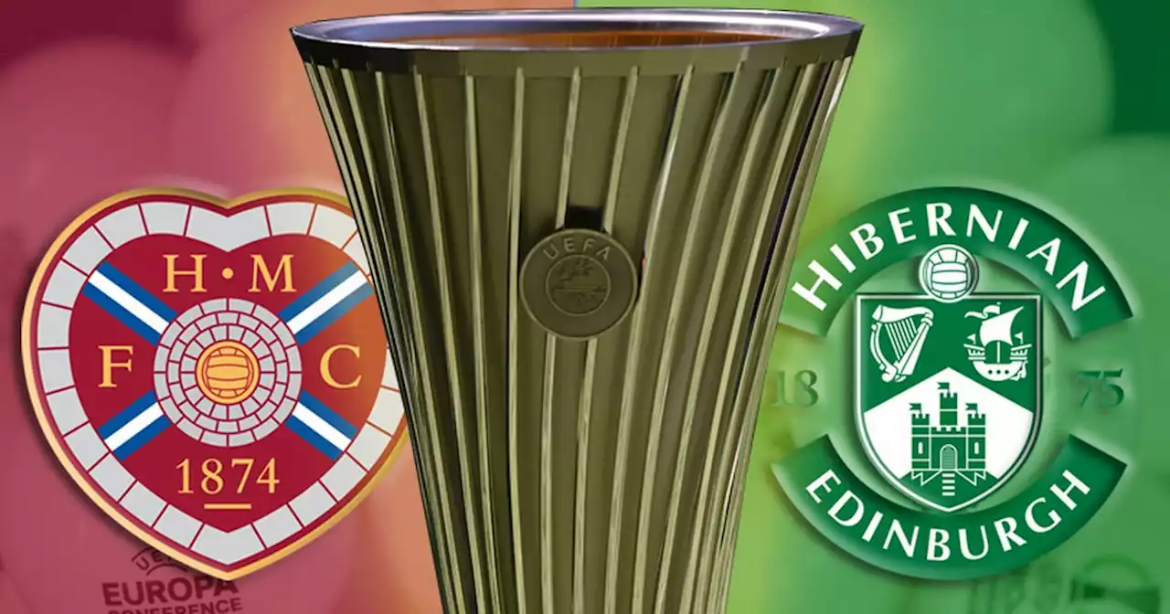 Hearts and Hibs Euro prize money confirmed