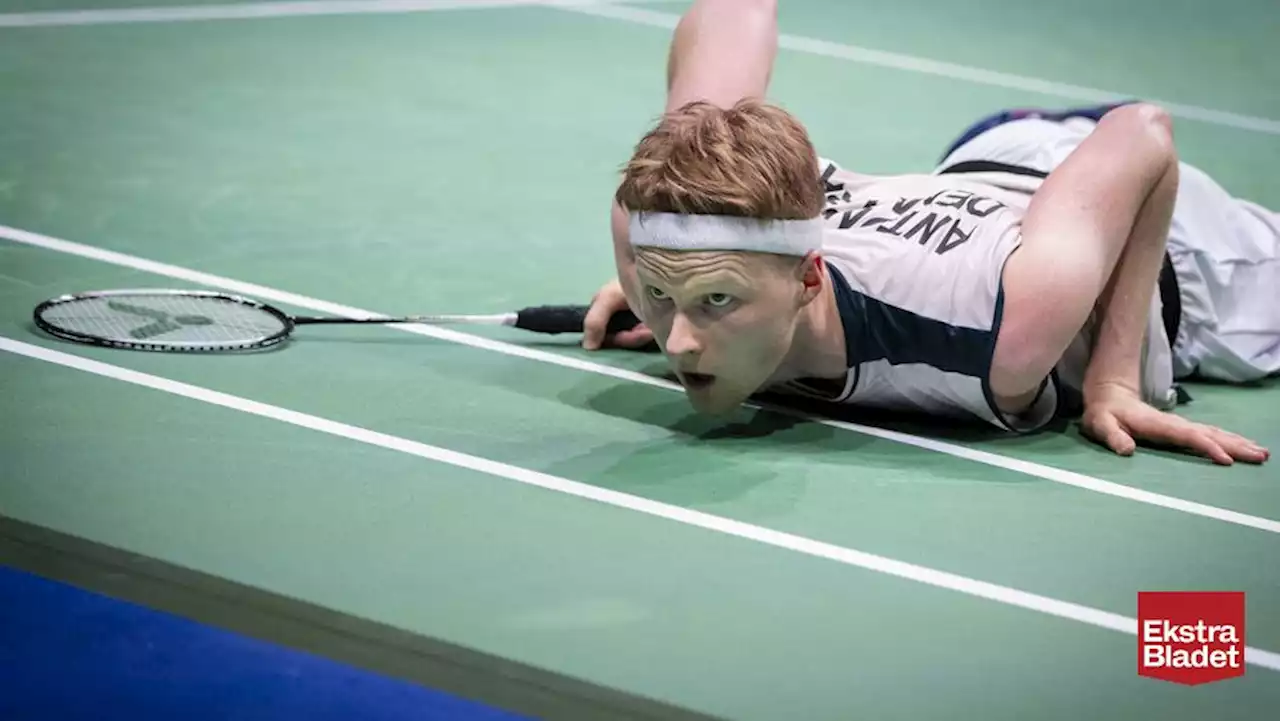 Antonsen er ude af China Open efter klart nederlag