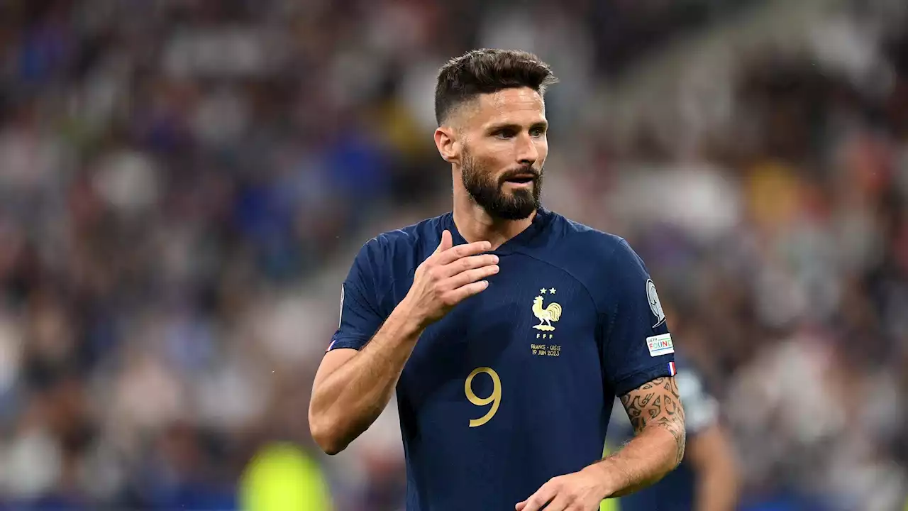 - Pour affronter l'Irlande, Olivier Giroud est toujours là, toujours au top