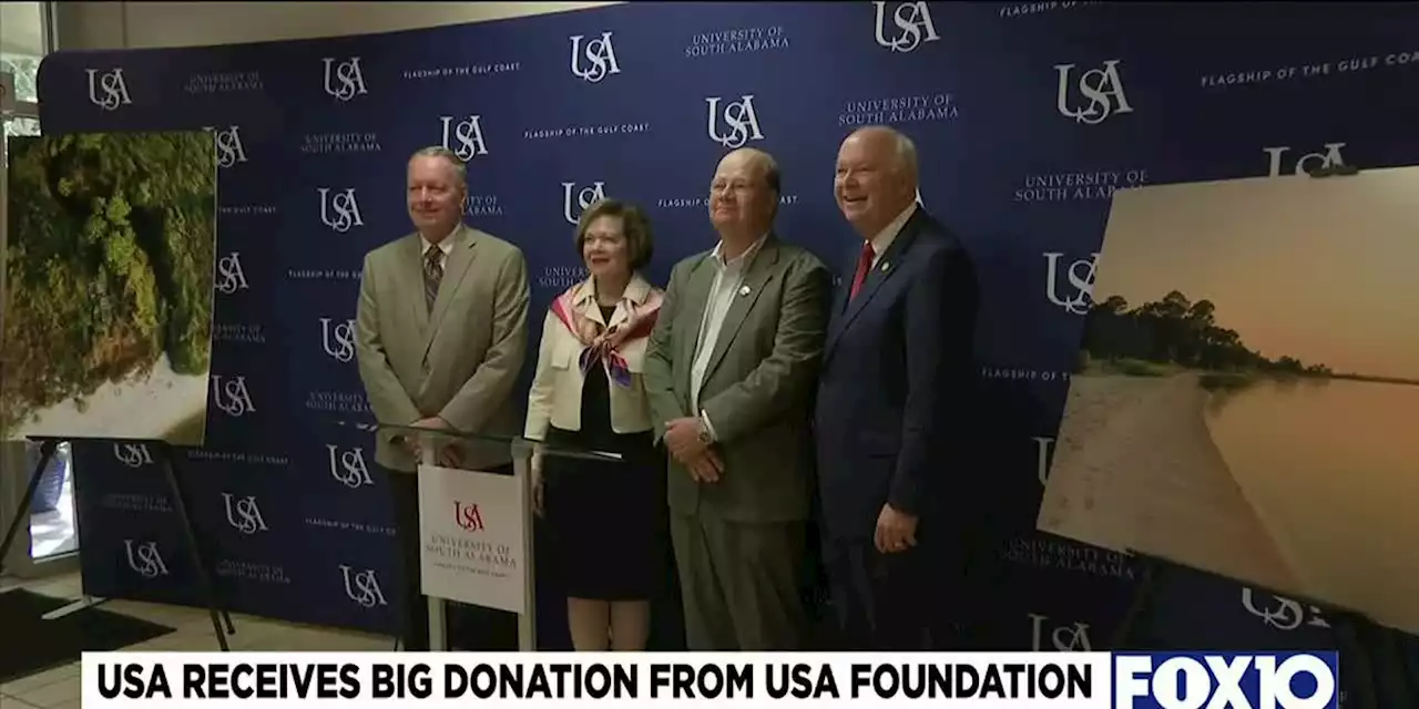 University of South Alabama receives Dauphin Island property donation from USA Foundation