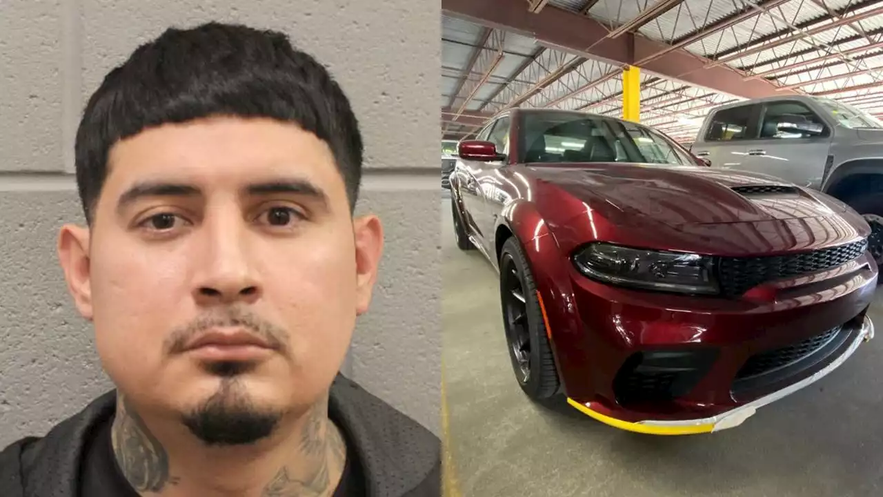 WANTED: Man accused of stealing Reggie Jackson's Dodge Hellcat in Houston