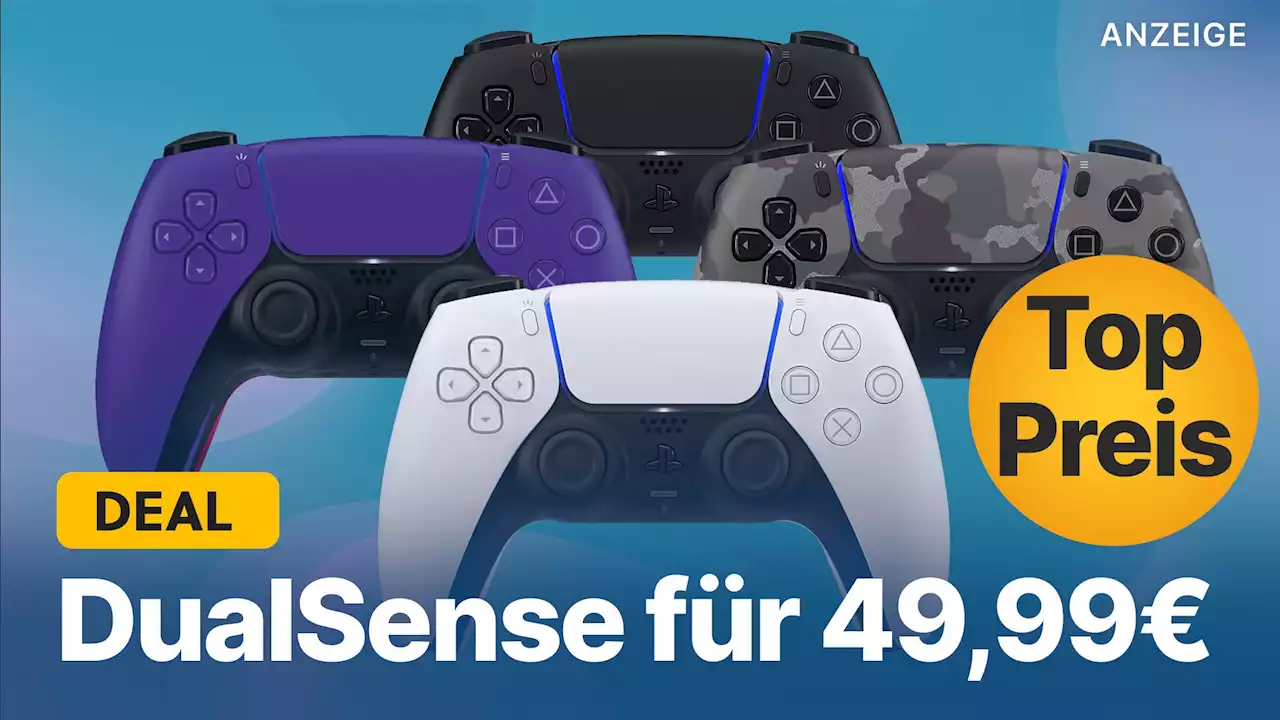 PS5-Controller zum Schnäppchenpreis: Sony DualSense jetzt in 7 Farben für 49,99€ bei Amazon sichern