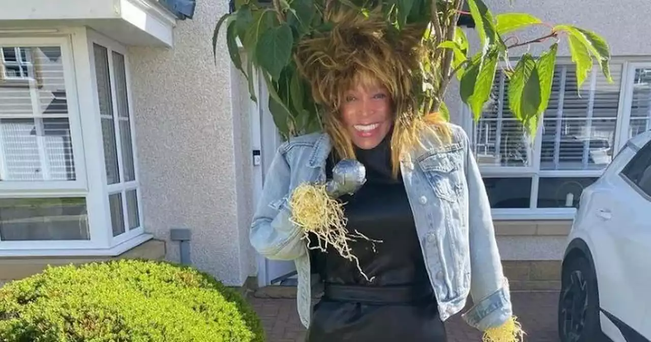 Tina Turner scarecrow delights Lanarkshire residents at festival