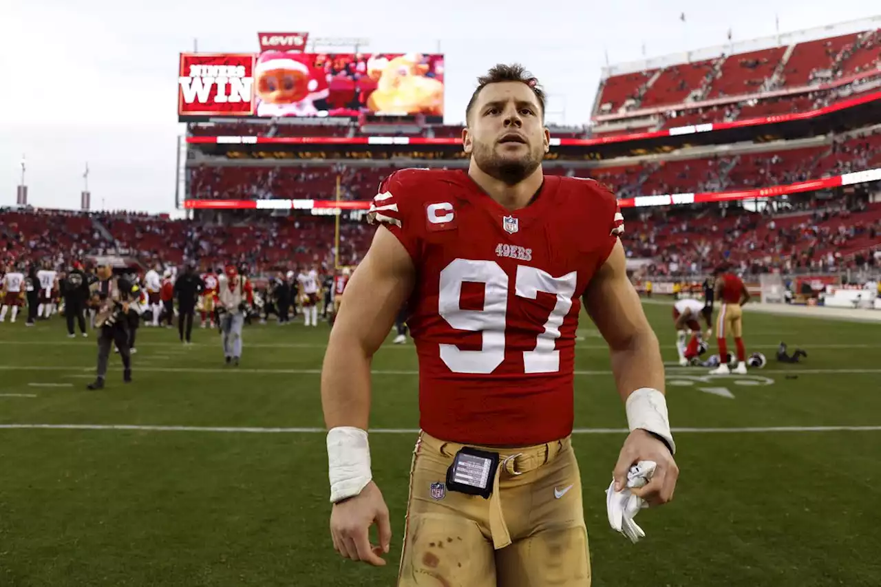 49ers sign Nick Bosa to a record-setting contract extension to end his lengthy holdout