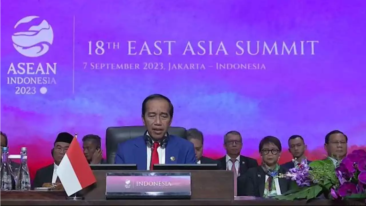 Pimpin KTT Asia Timur yang Dihadiri AS, China, Rusia dan India, Ini Tuntutan Presiden Jokowi