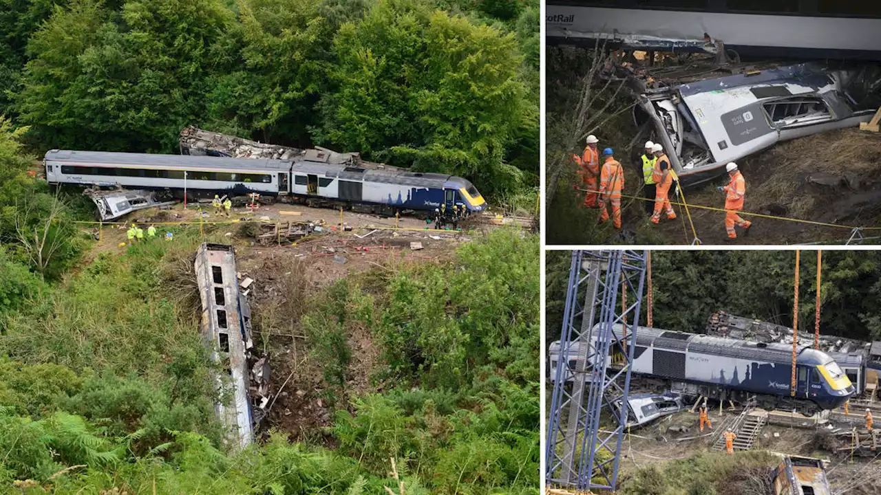 Network Rail admits health and safety failings over Stonehaven train crash that killed three in 2020