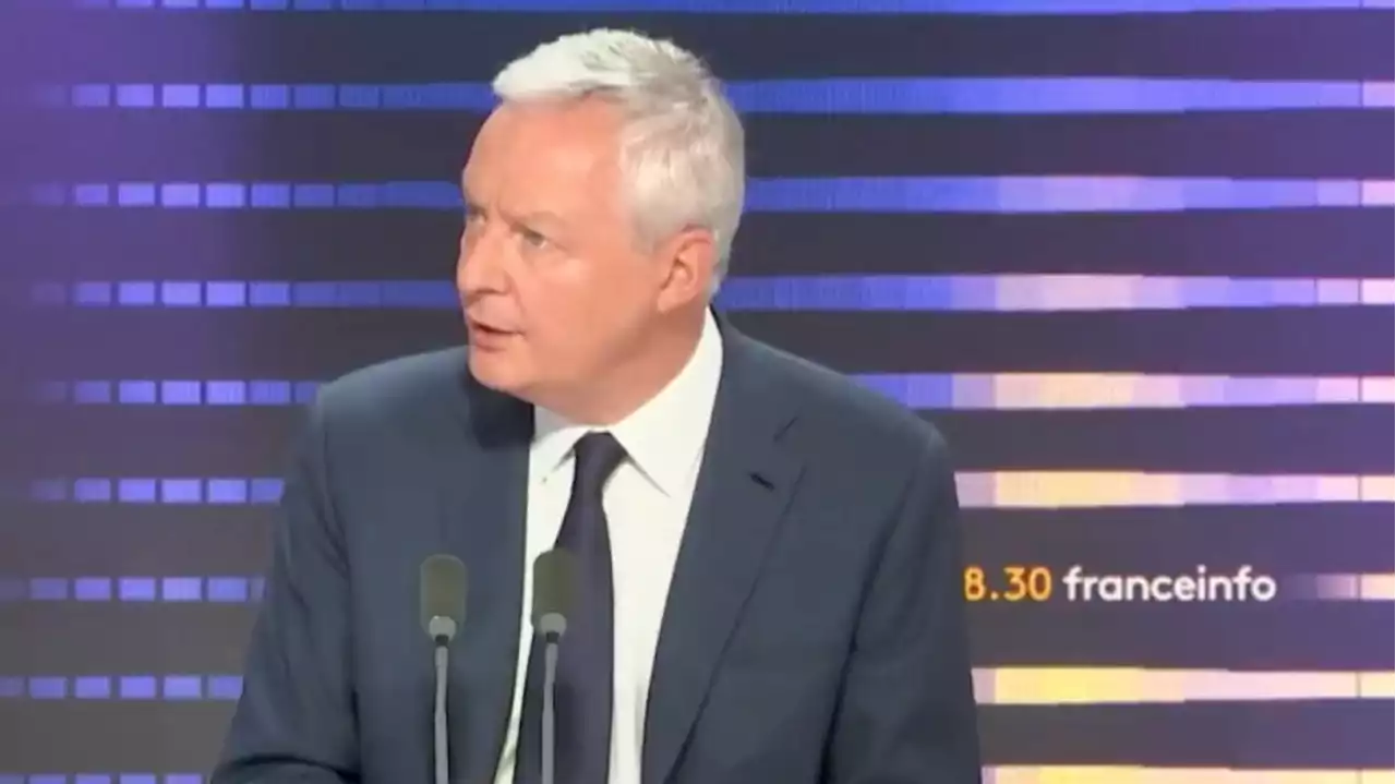 Bruno Le Maire demande à Total un nouveau geste sur les prix à la pompe