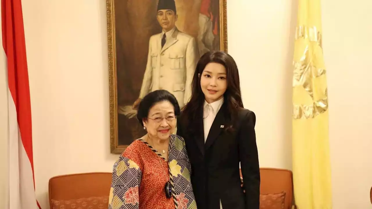 Megawati: Ibu Negara Korea Selatan Senang dan Kagum dengan Istana Batu Tulis