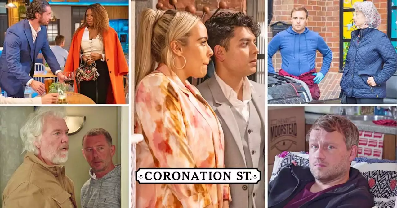 Corrie pictures: affair exposed, deadly car crash and shock collapse