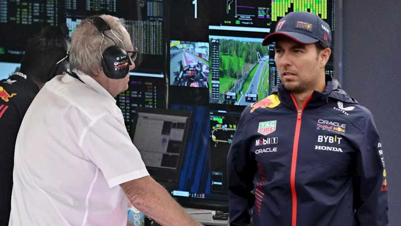 Helmut Marko, asesor de Red Bull, vuelve a llamar sudamericano a Checo