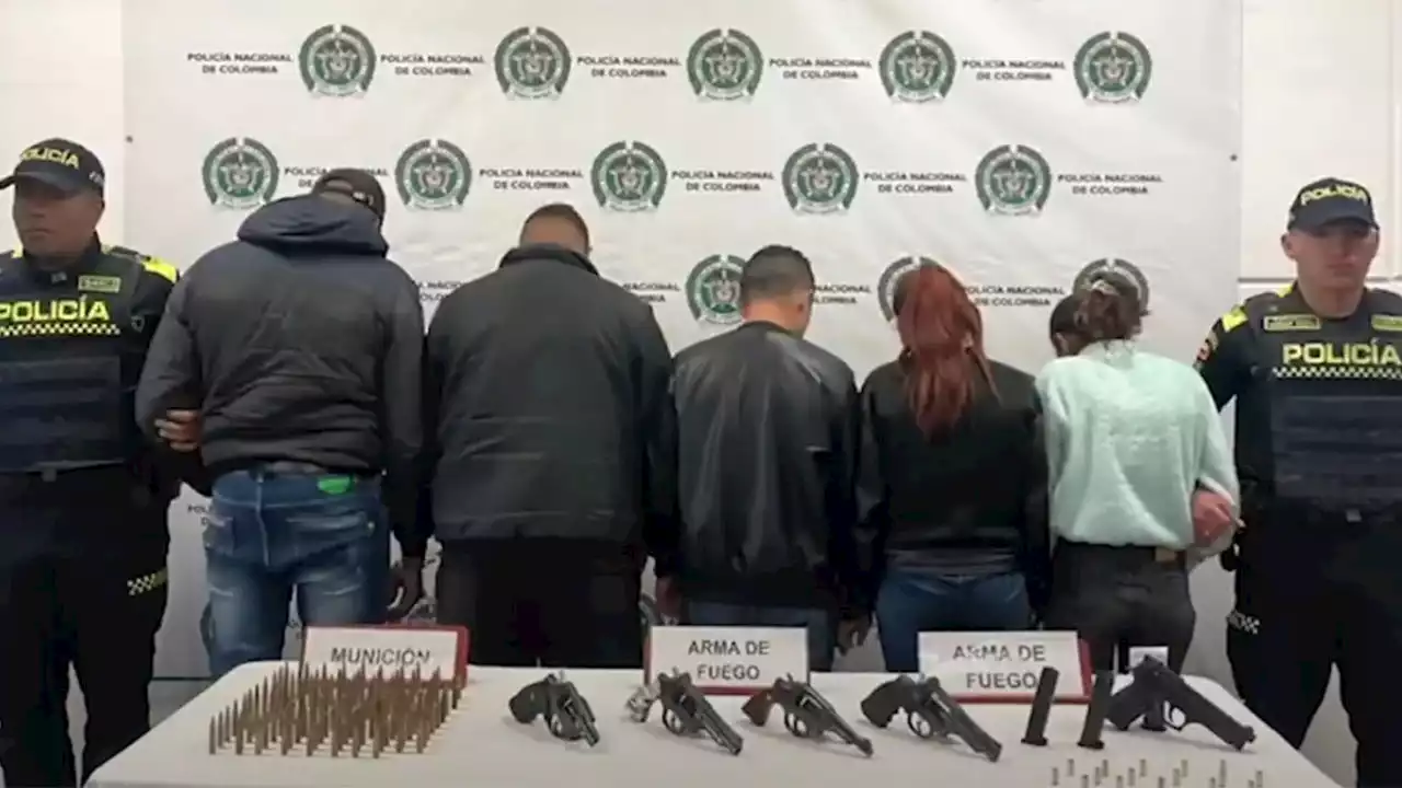 ¡Los 'sapearon' ! Cayeron 5 personas por venta de armamento en Ciudad Bolívar