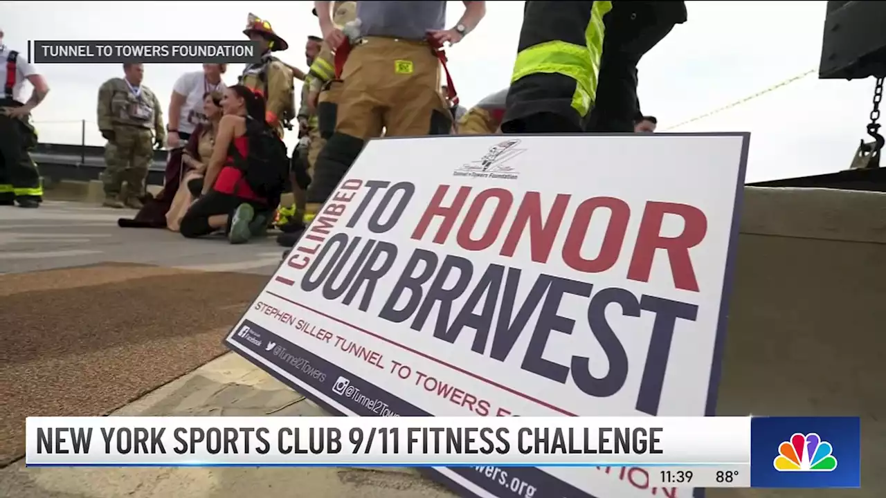 A fitness challenge to honor lives lost in 9/11 attacks