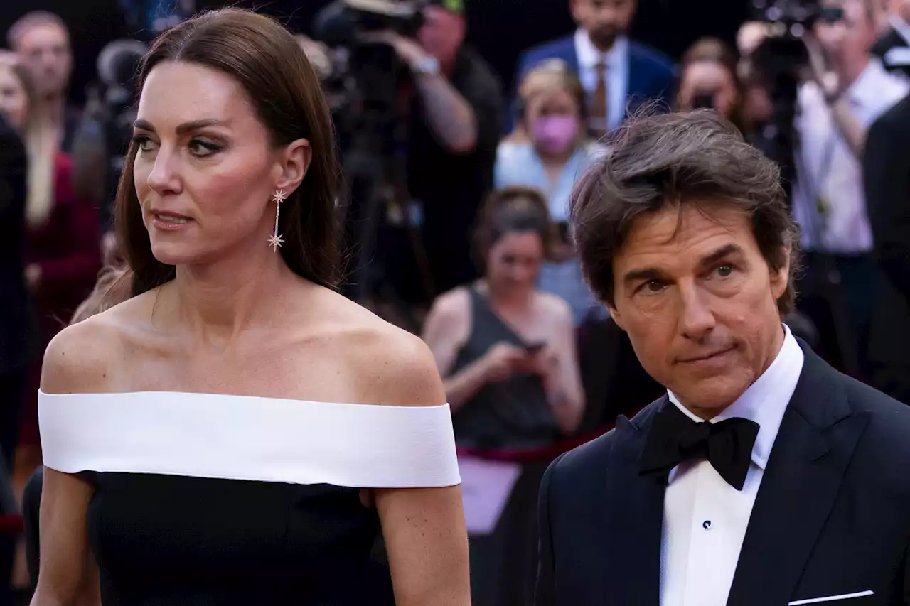 Kate Middleton's awkward exchange with 'smitten' Tom Cruise goes viral