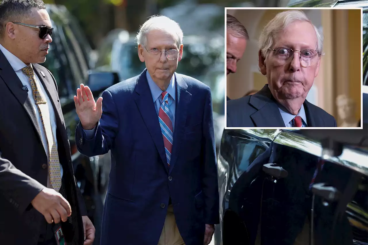 McConnell laughs off questions about health after latest freeze-up: ‘Nothing to add’