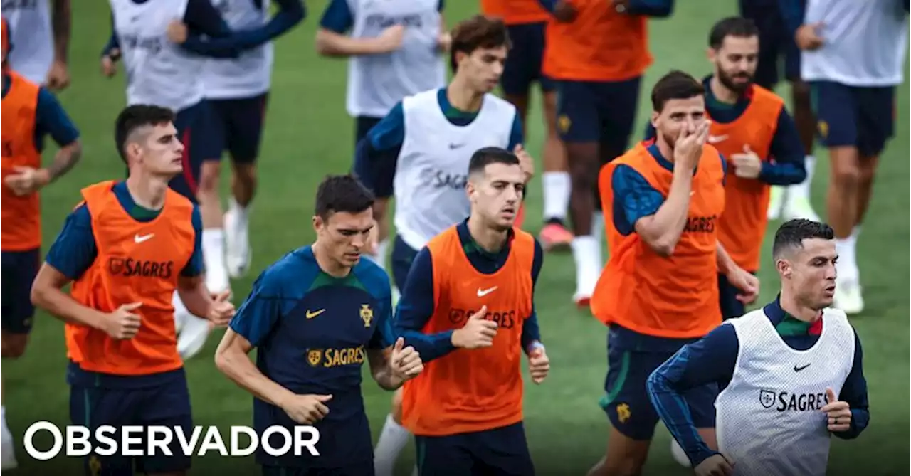 Seleção portuguesa viaja para Bratislava onde faz último treino antes de jogo frente à Eslováquia