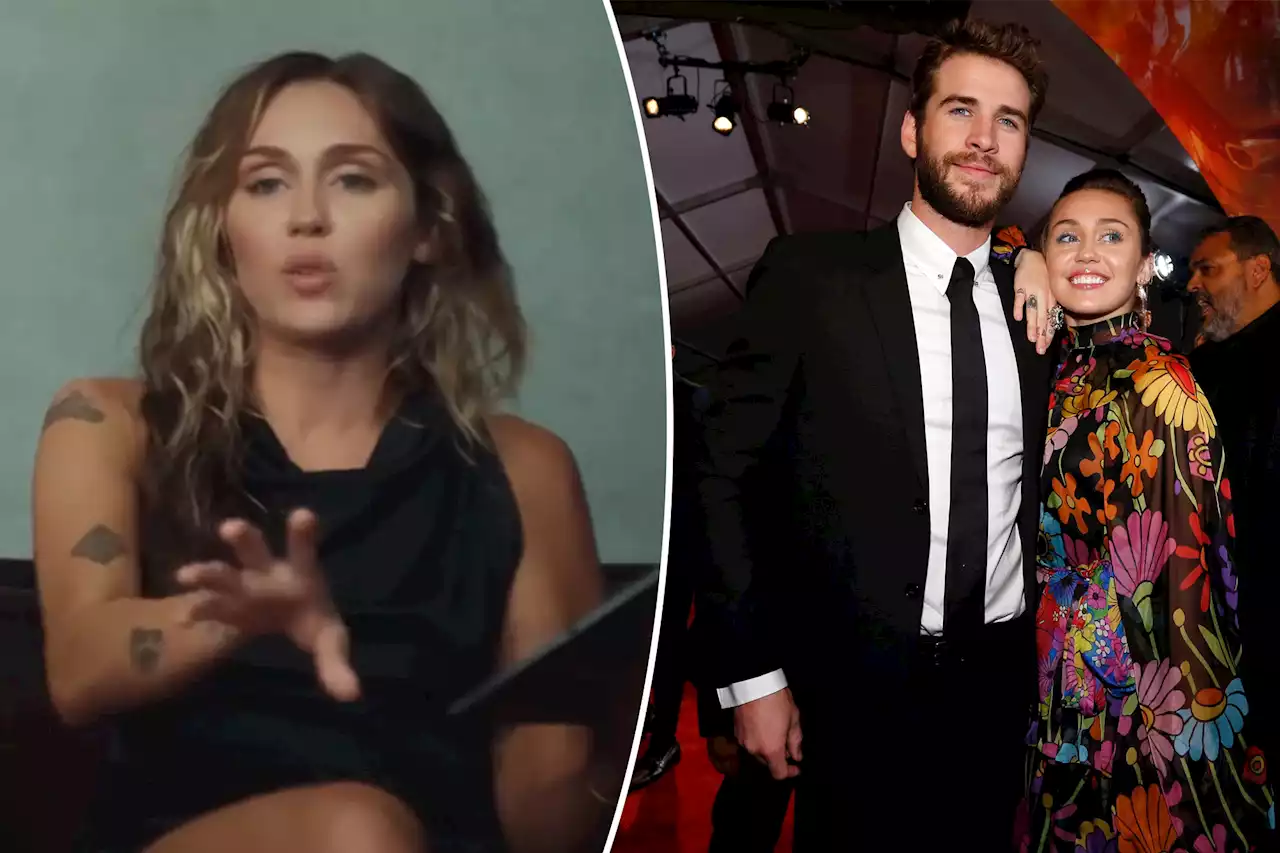 Miley Cyrus reveals the moment she knew her marriage with Liam Hemsworth was over