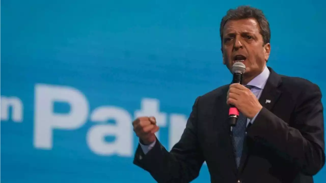 Massa prometió eliminar el impuesto a las Ganancias para los trabajadores si es Presidente