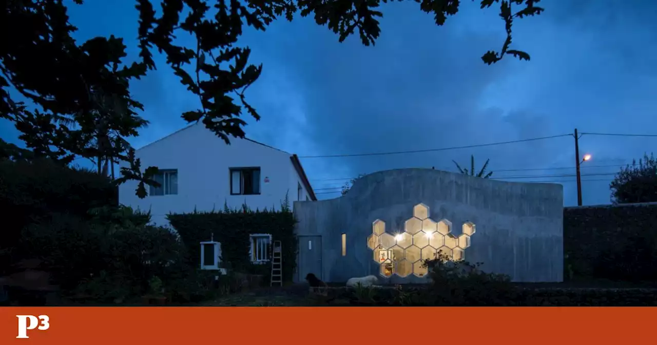 Este atelier parece uma colmeia – mas é uma homenagem aos Açores