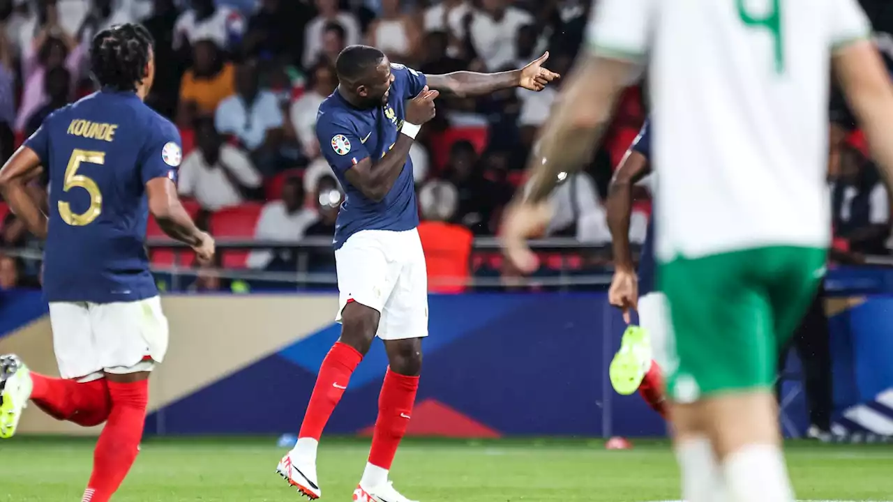 France-Irlande: buteur 25 ans après son père, Marcus Thuram débloque son compteur en sélection