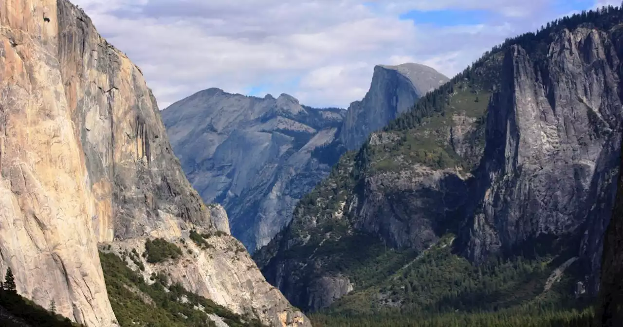 A popular climbing area in Yosemite National Park has been closed due to a crack in a granite cliff