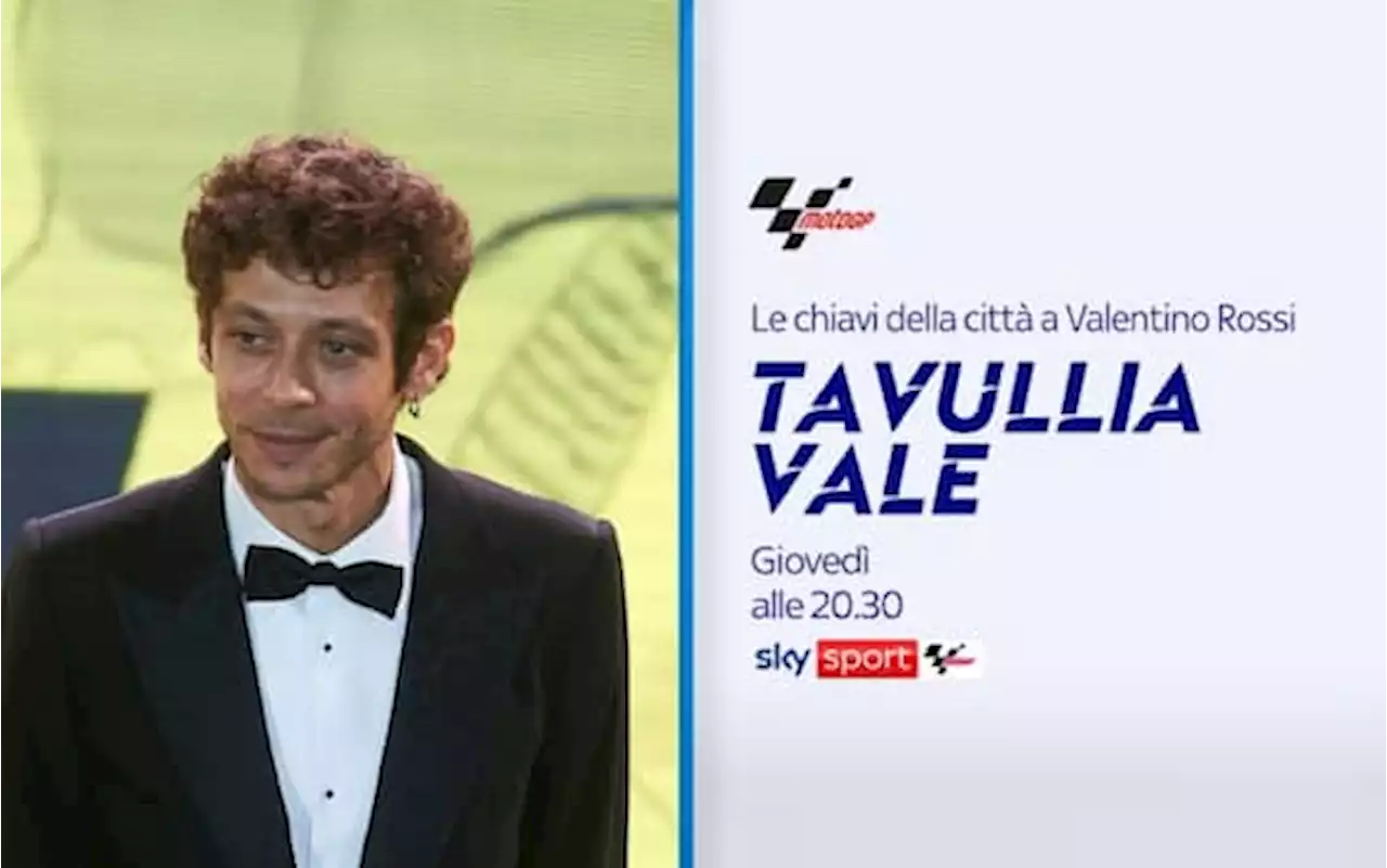 Stasera Valentino Rossi riceverà le chiavi della città di Tavullia