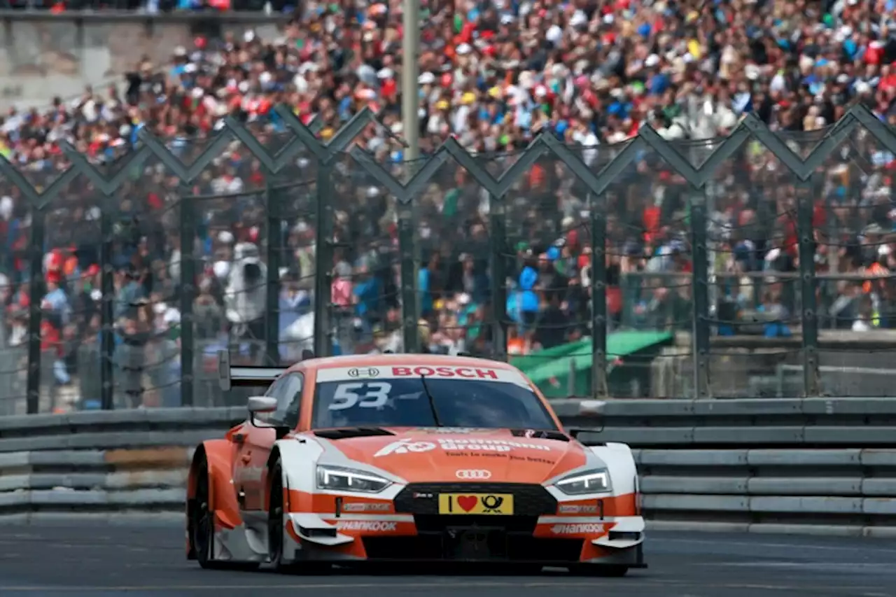 Audi am Norisring: Riskant und herausfordernd