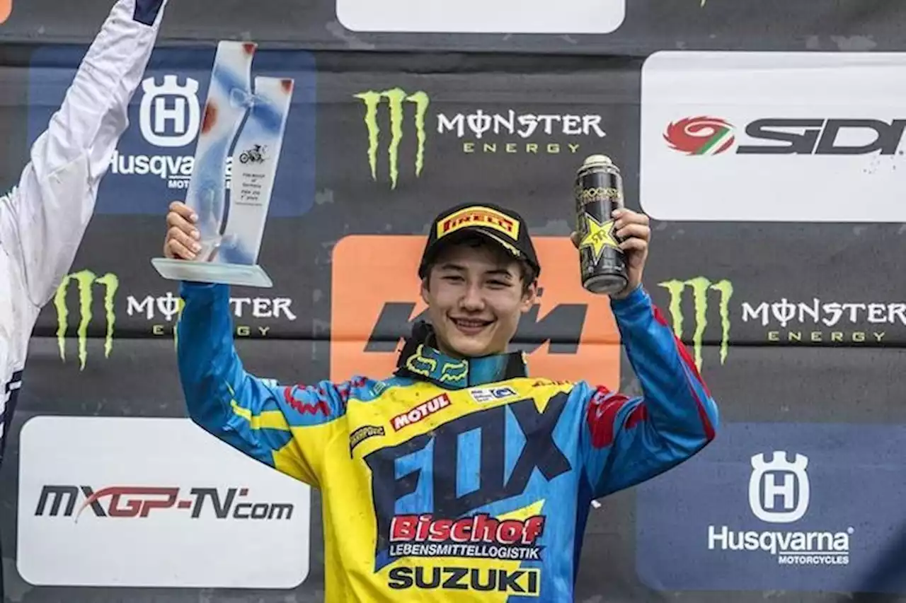 Brian Hsu (Suzuki): Blut und Platz 2 in Teutschenthal