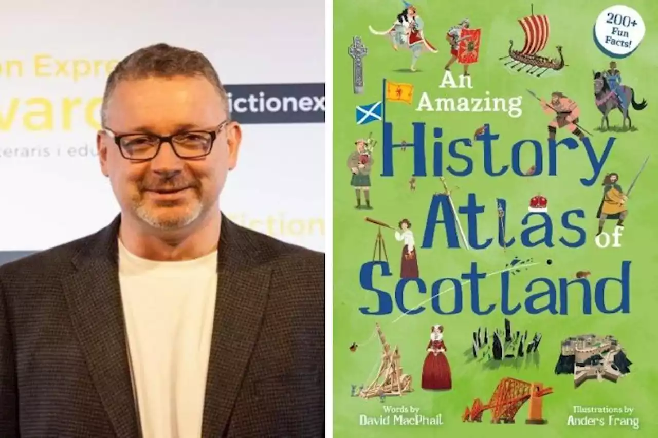 Former tour guide's new atlas breaks down the history of Scotland