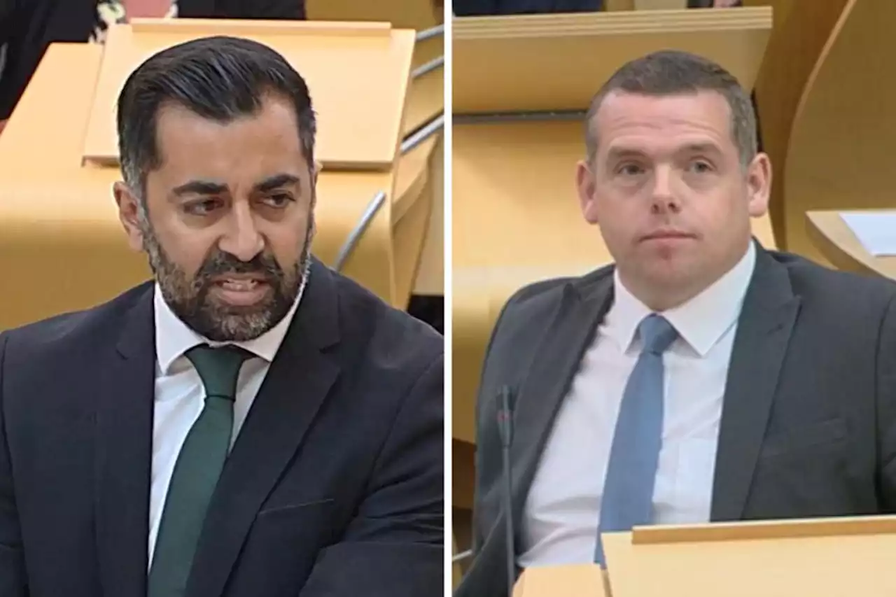 'No credibility': Douglas Ross exposed in fiery FMQs exchange