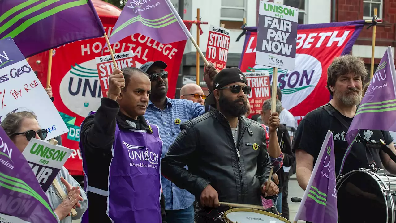 University workers in England and Scotland to strike over pay, Unison announces