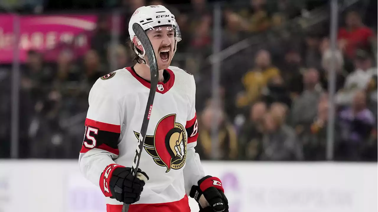 Ottawa Senators sign defenceman Jake Sanderson to eight-year extension