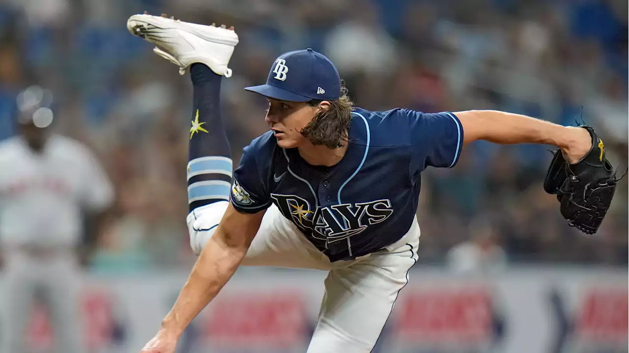 Tyler Glasnow strikes out career-high 14 in win over Boston Red Sox