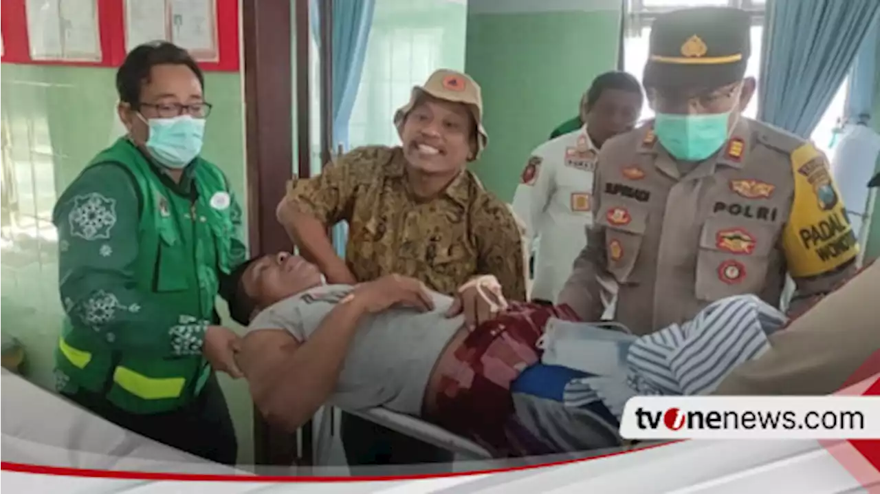 Dua ABK Selamat Kapal Terbalik Dihantam Ombak Lautan Blitar, Dilarikan ke RSUD