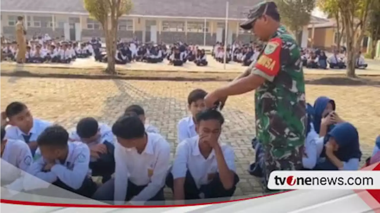 Oknum TNI Viral Menggunting Rambut Siswa Tidak Beraturan di Purwakarta