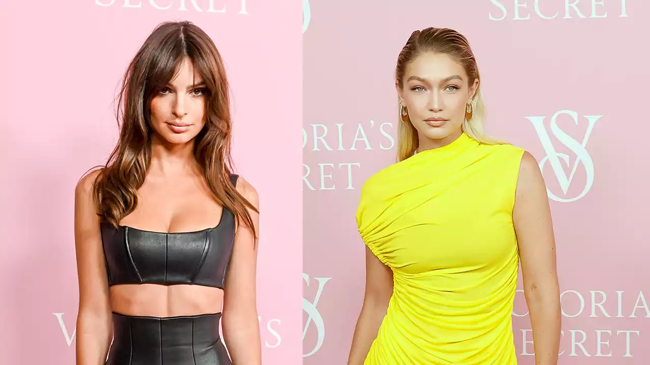 Gigi Hadid and Emily Ratajkowski Make the Case for Off-Beat Shoes at the Victoria’s Secret Show