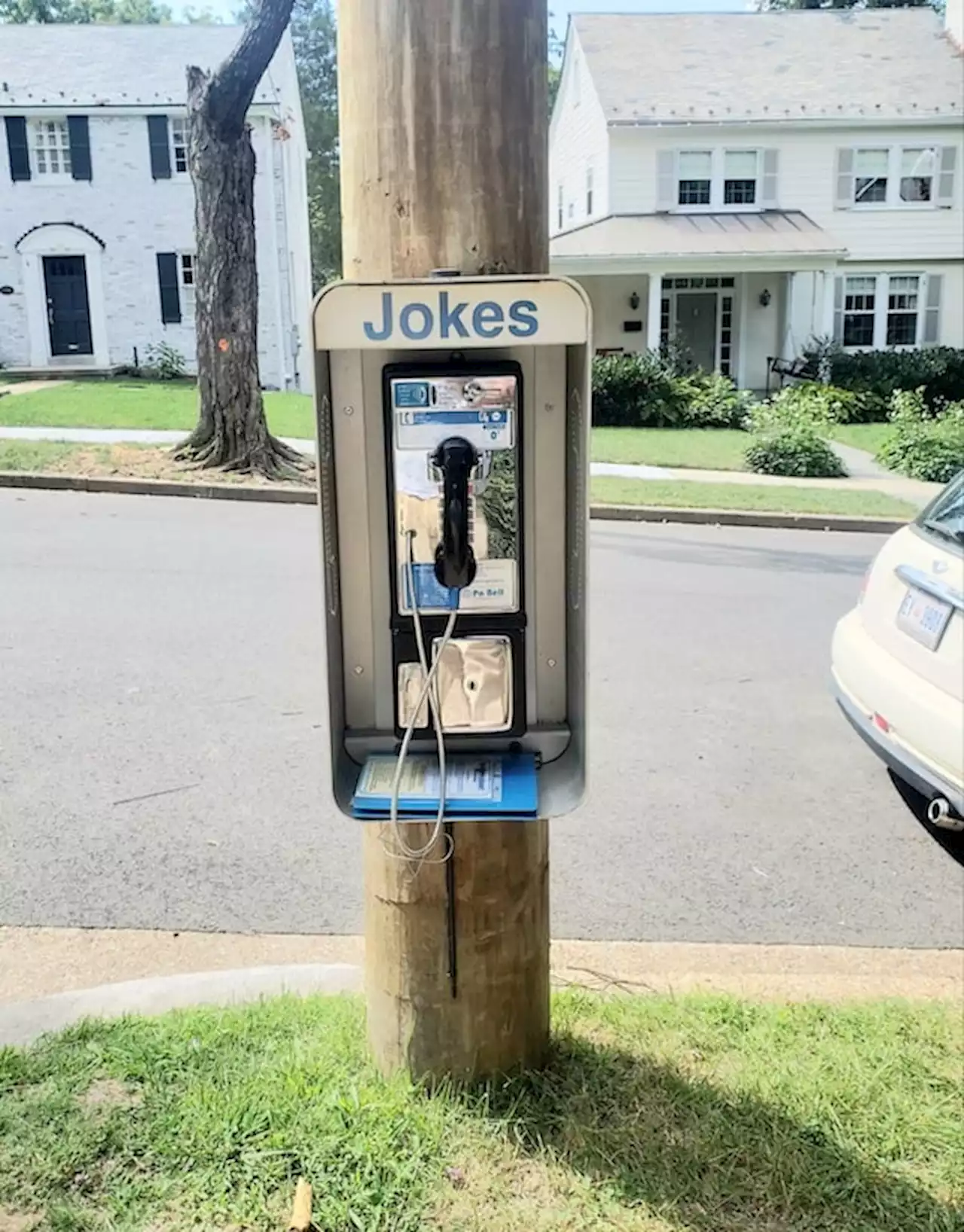 Why Is There a New Pay Phone on a Quiet Street in DC?