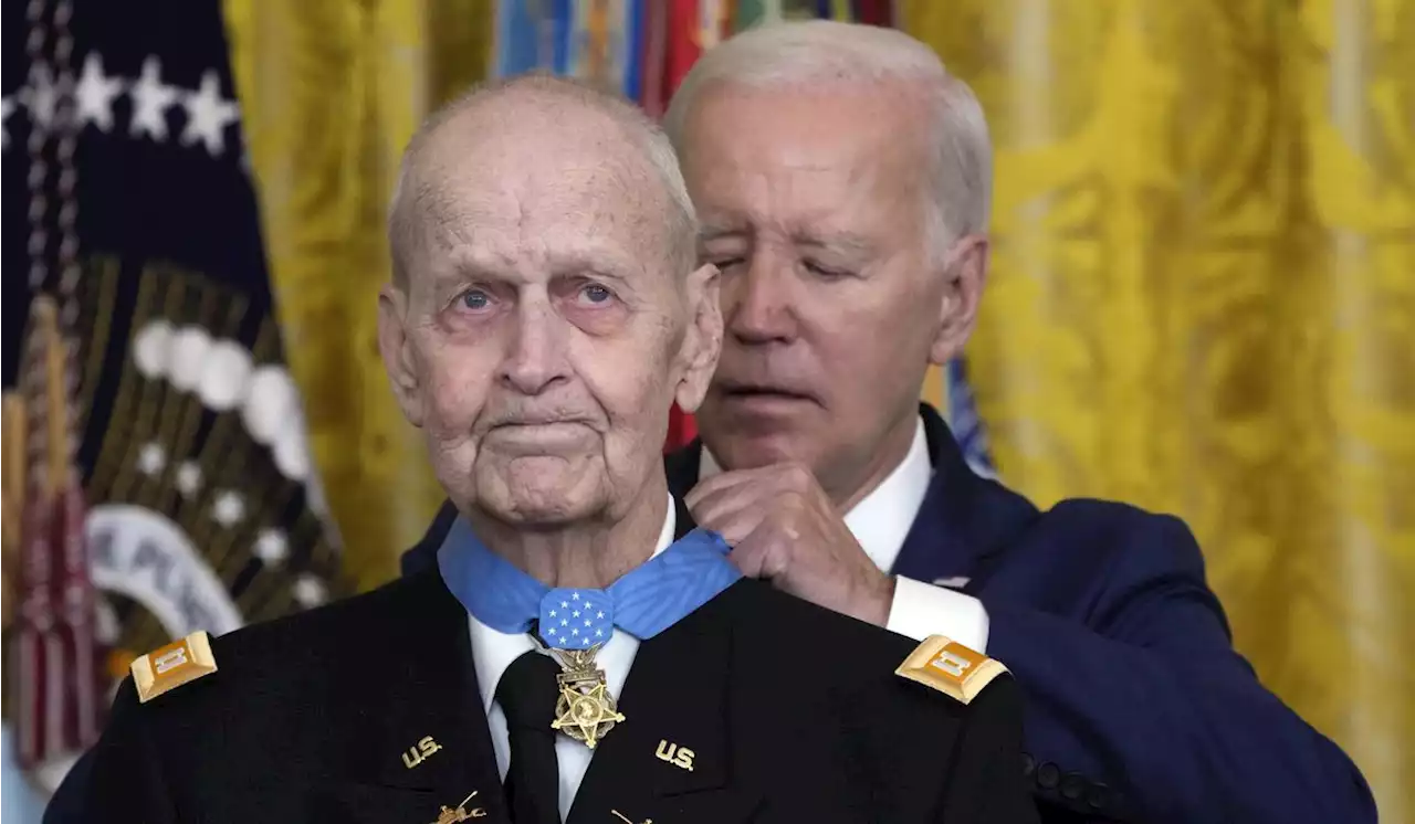 Biden beats another hasty retreat, saves life of great warrior from his COVID-19 breath