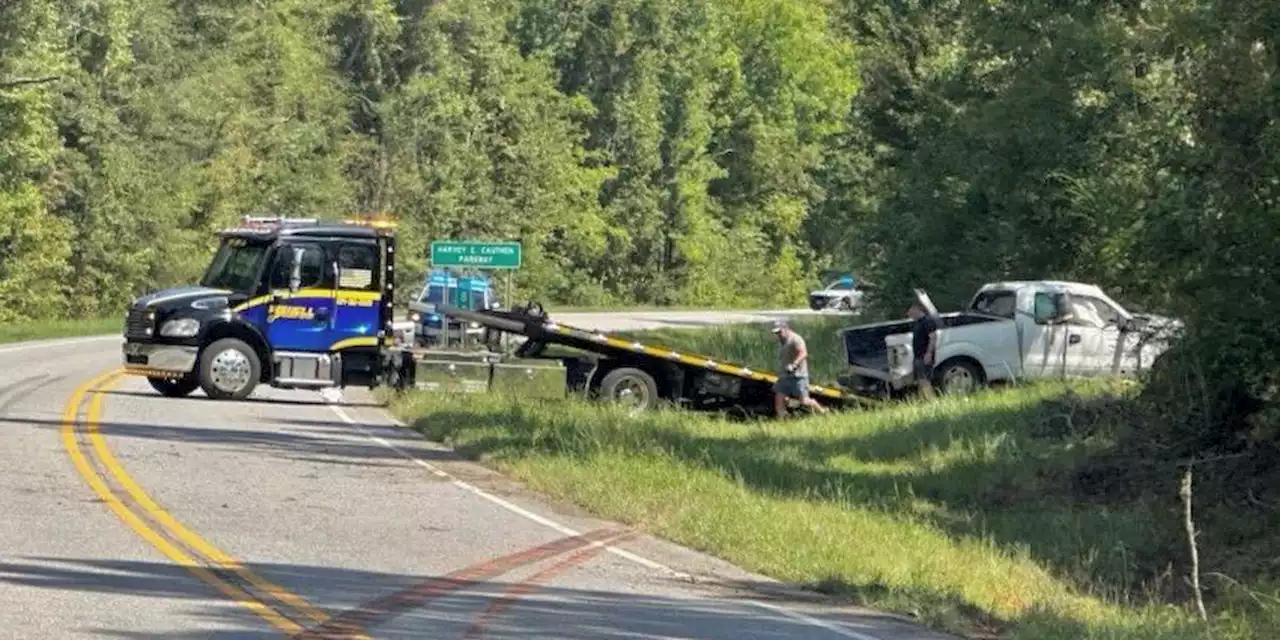 Georgia man, woman injured in ALEA chase, crash in Montgomery County