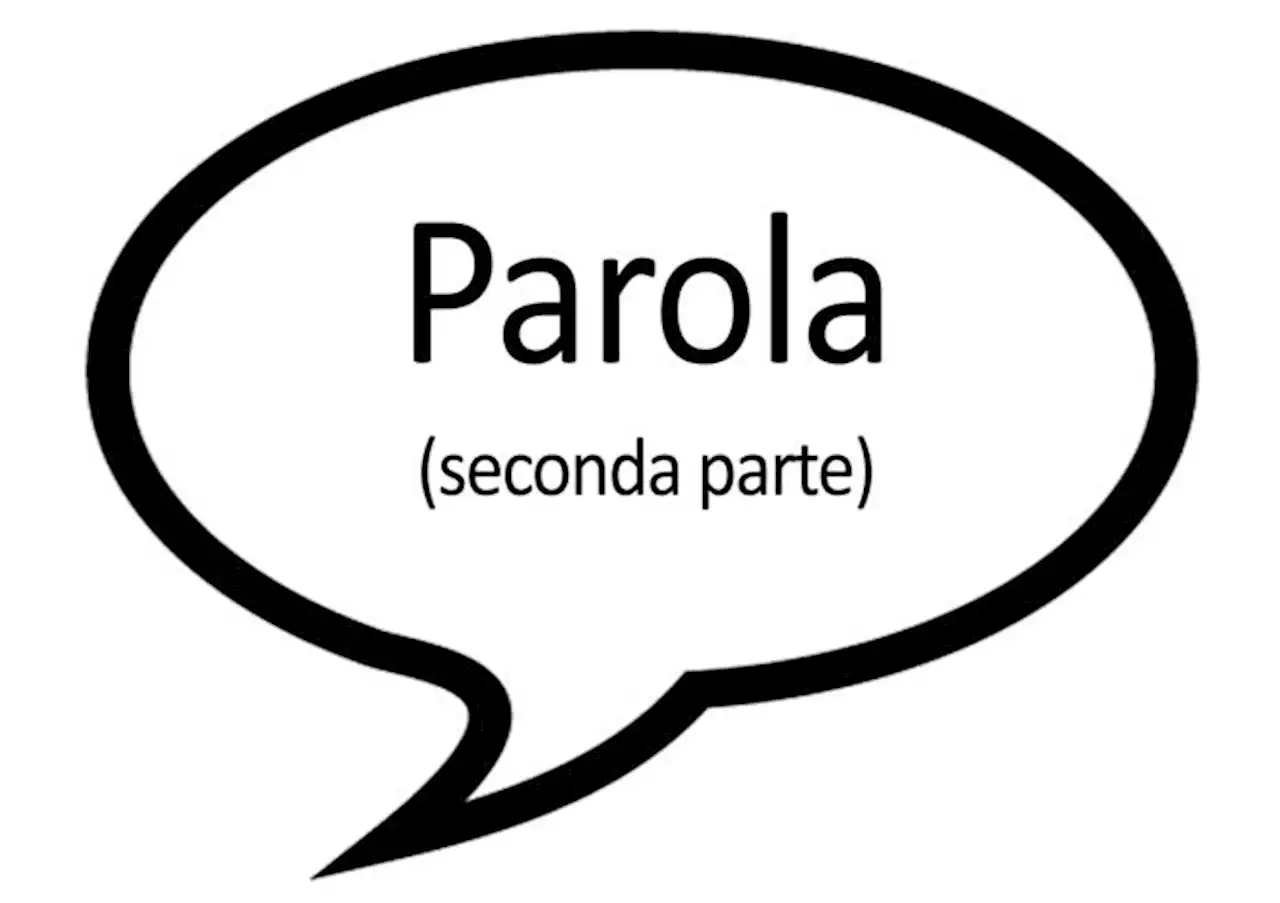 La parola della settimana: Parola (seconda parte) - Notizie