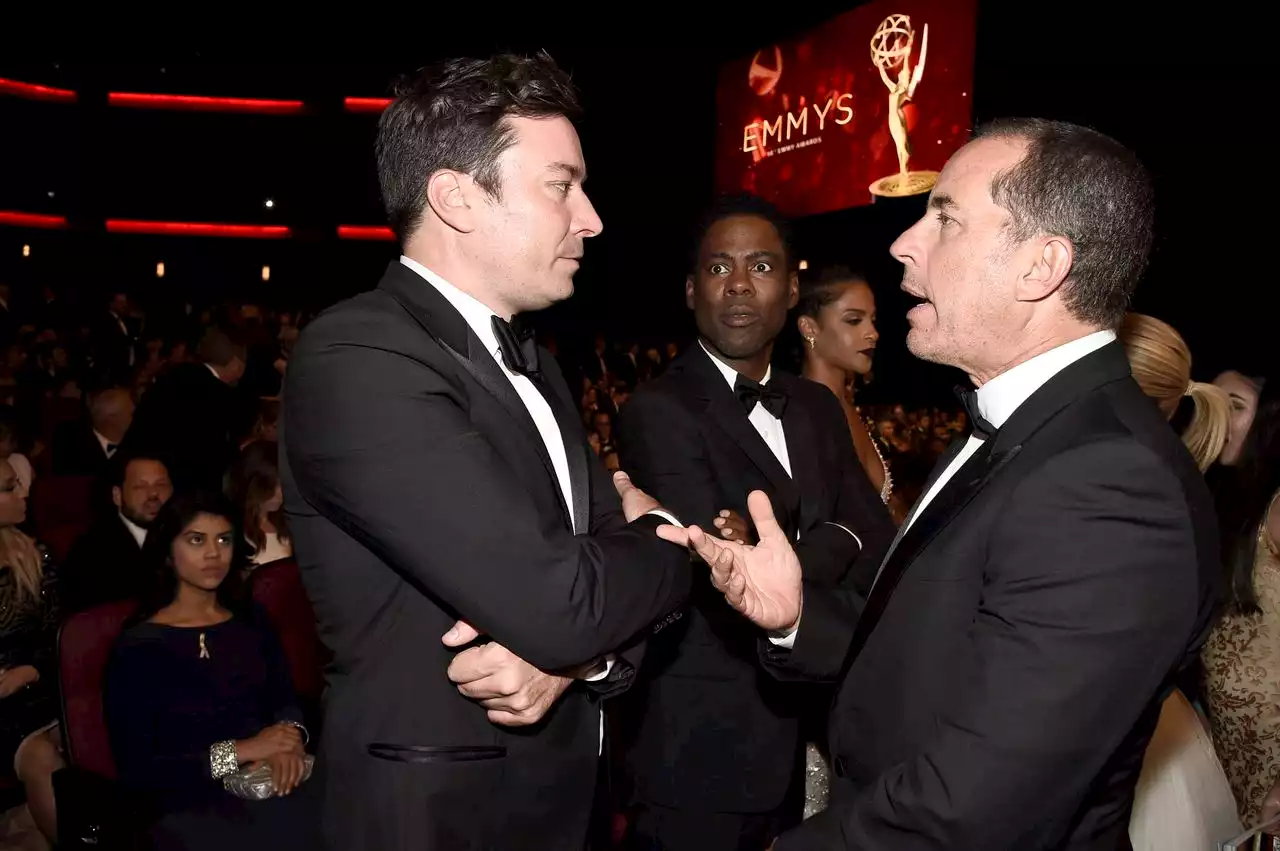 Jerry Seinfeld made Jimmy Fallon apologize to crew over cue card blow up, Rolling Stone reports