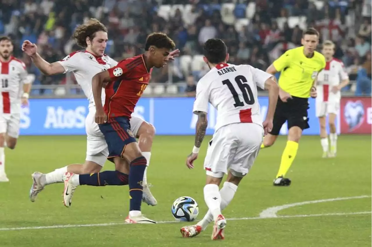 لامين يامال يدخل تاريخ منتخب إسبانيا