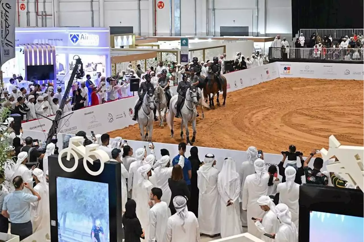 1220 عارضاً وعلامة تجارية بختام «أبوظبي الدولي للصيد والفروسية»