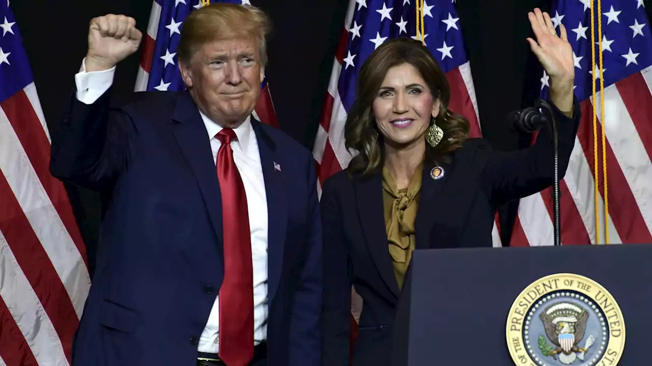 South Dakota Gov. Kristi Noem expected to endorse Trump