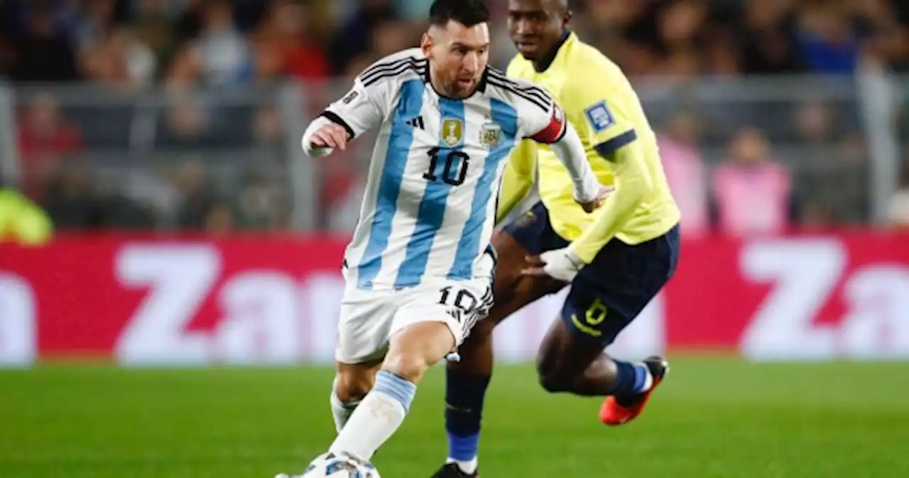 Messi magic earns Argentina win over Ecuador in World Cup qualifier