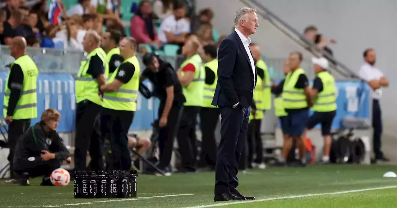 Michael O'Neill offers measured verdict after latest Euro qualifying defeat