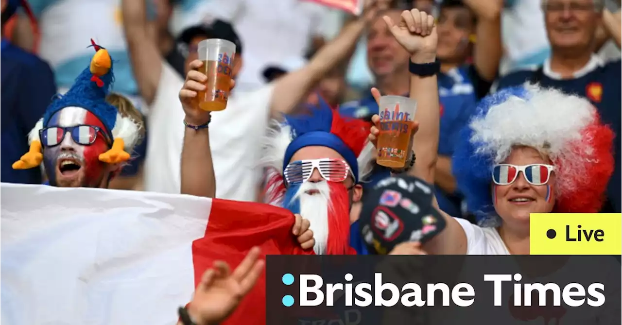 Rugby World Cup LIVE: France v New Zealand at Stade de France