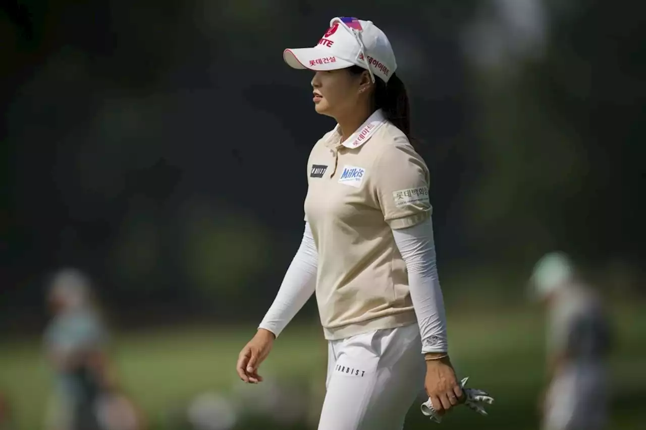 Ruixin Liu posts best round of the year to lead LPGA in Cincinnati