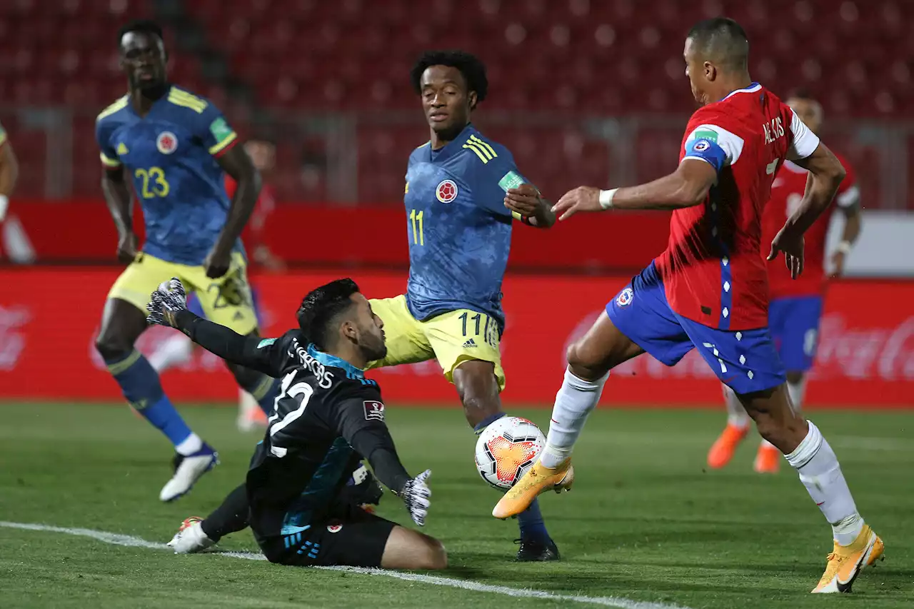 Chile tendría una baja durísima para el duelo frente a Colombia en Eliminatorias