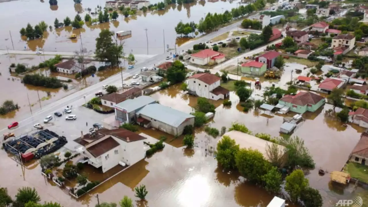 Greece launches rescue effort in flooded villages